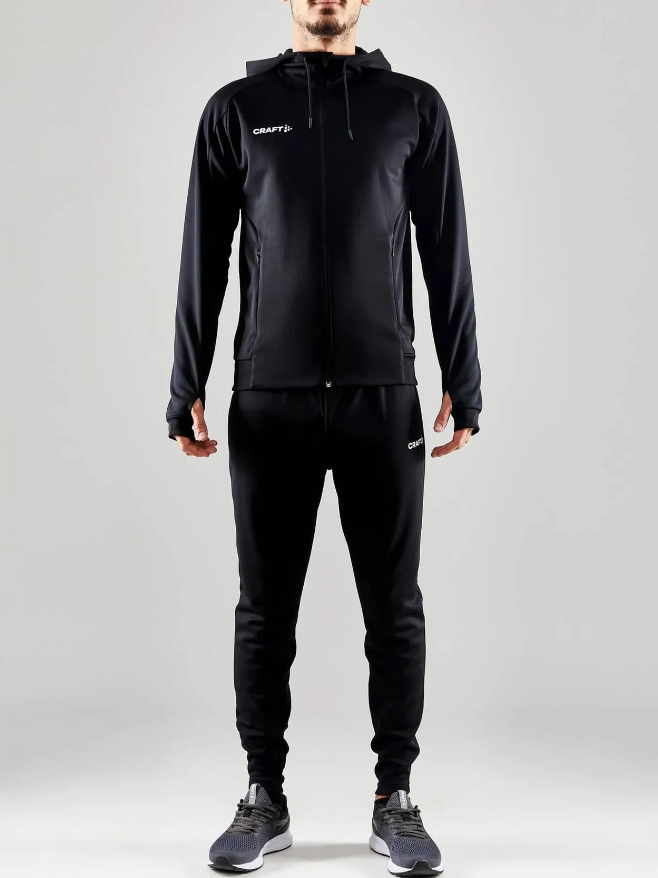 Craft Sportswear Hoodies & Sweatshirts|Teamwear^Evolve Hood Jacket M Black
