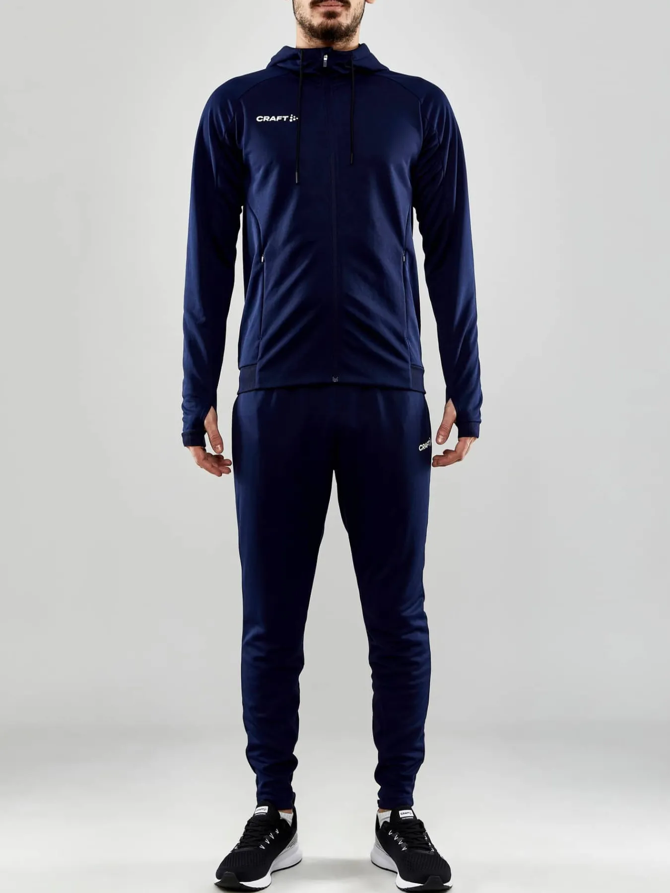 Craft Sportswear Hoodies & Sweatshirts|Teamwear^Evolve Hood Jacket M Navy