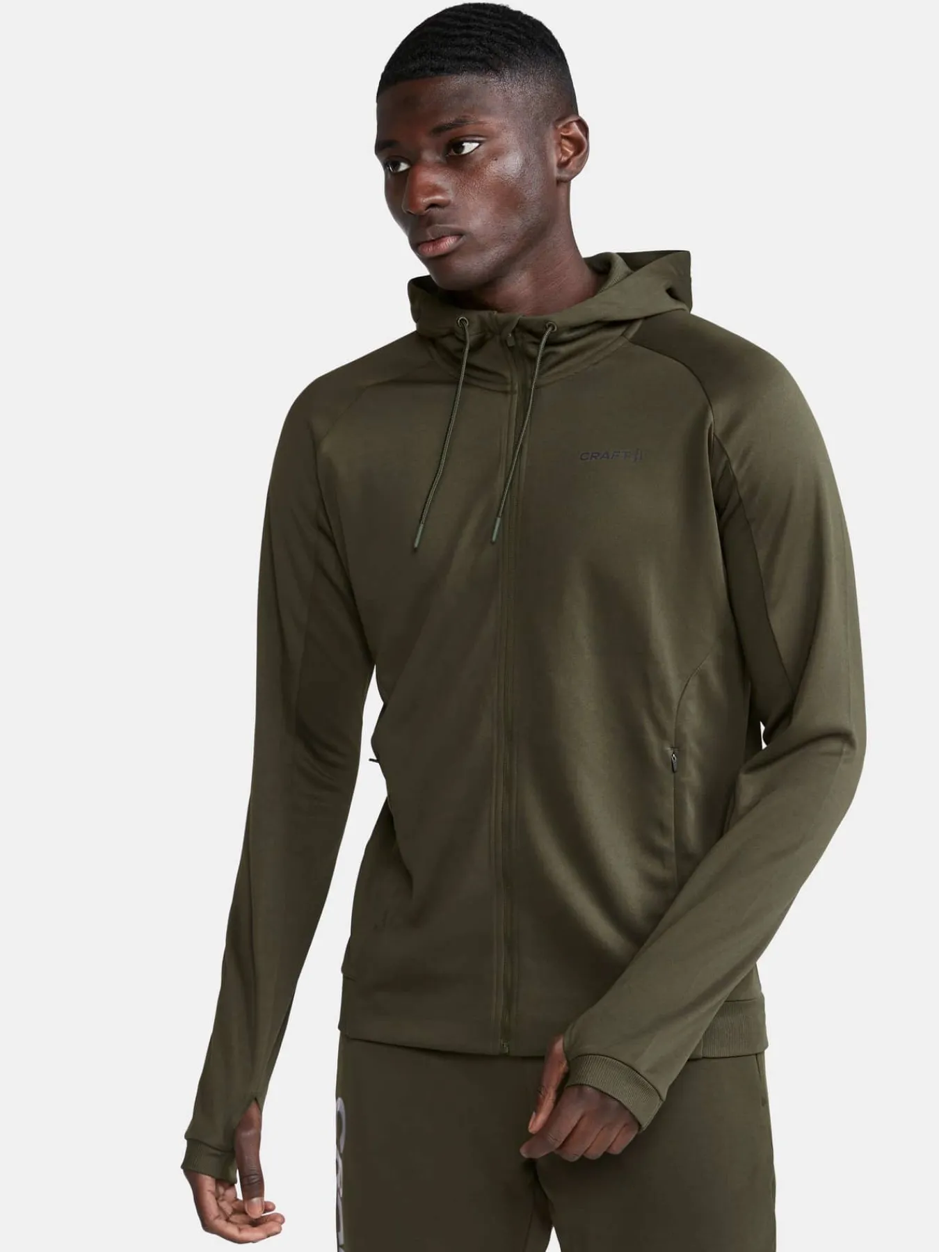 Craft Sportswear Hoodies & Sweatshirts|Teamwear^Evolve Hood Jacket M Juniper-Logo