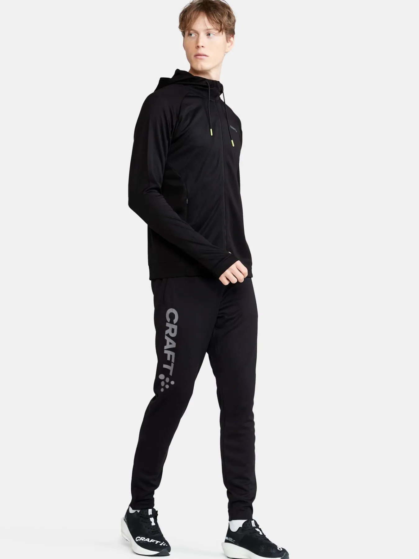 Craft Sportswear Hoodies & Sweatshirts|Teamwear^Evolve Hood Jacket M Black-Logo