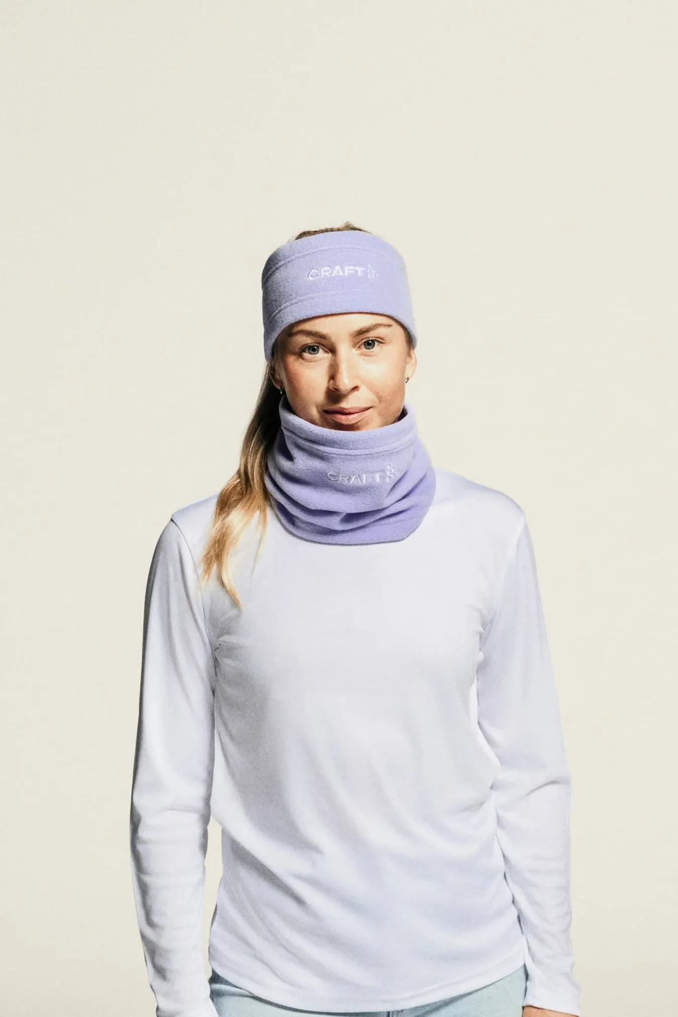 Craft Sportswear Kepsar & Mössor|Längdskidor^Fleece Headband Lavender