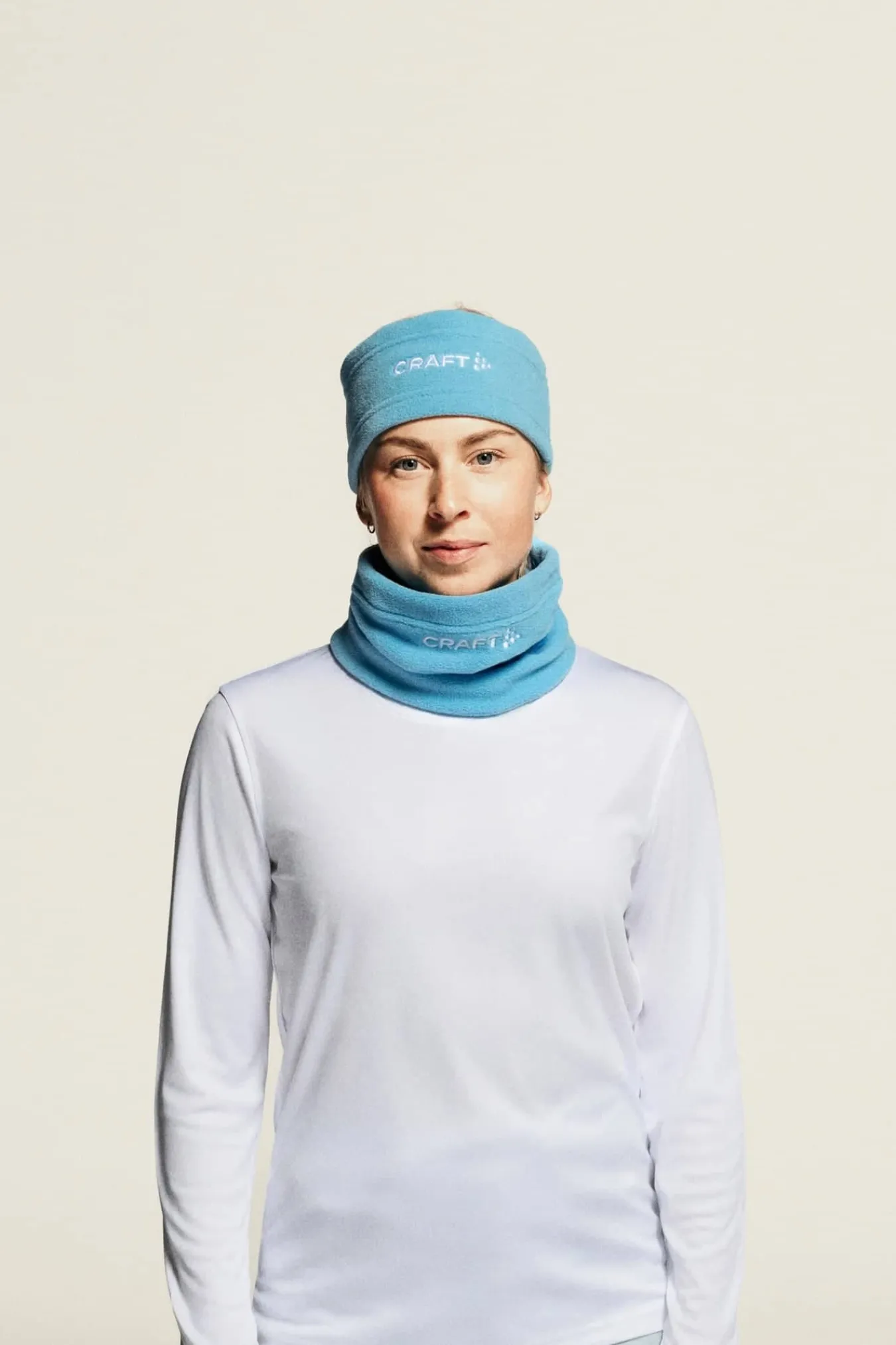 Craft Sportswear Kepsar & Mössor|Längdskidor^Fleece Headband Sky Blue