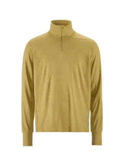 Craft Sportswear T-Shirts & Tröjor|Mellanlager^Flow HZ LS M Khaki Melange