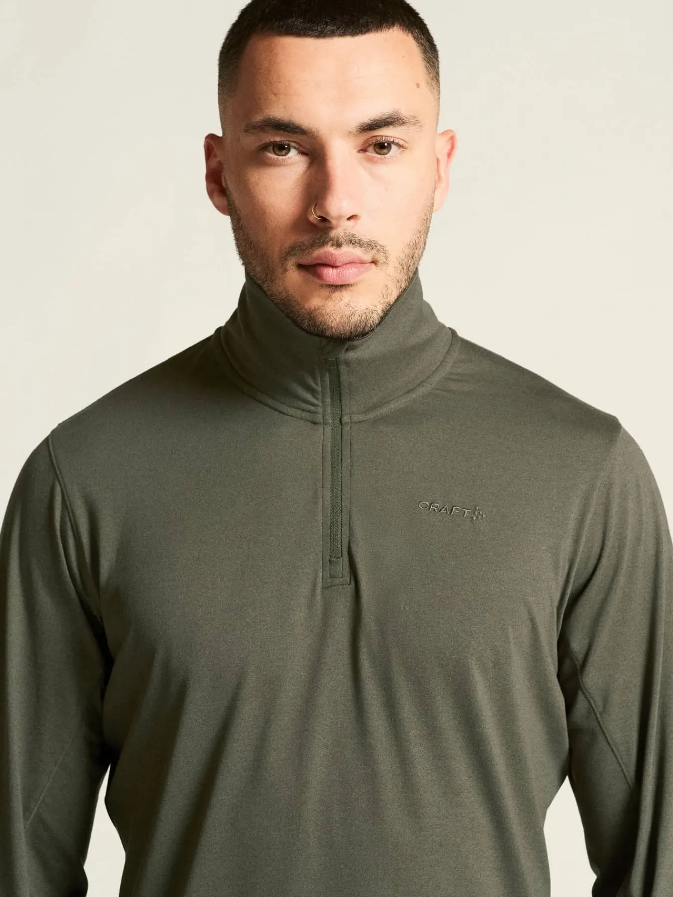 Craft Sportswear T-Shirts & Tröjor|Mellanlager^Flow HZ LS M Chimera/Melange