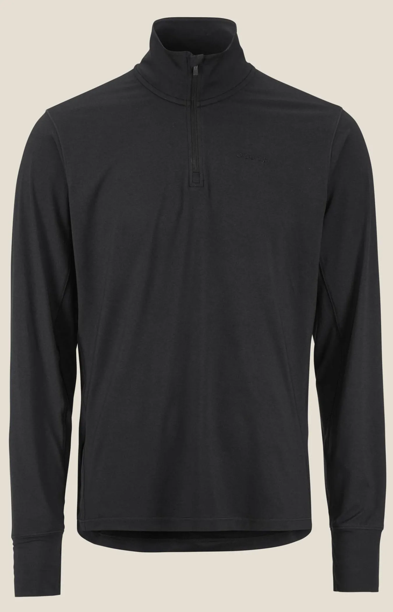 Craft Sportswear T-Shirts & Tröjor|Mellanlager^Flow HZ LS M Black/Melange