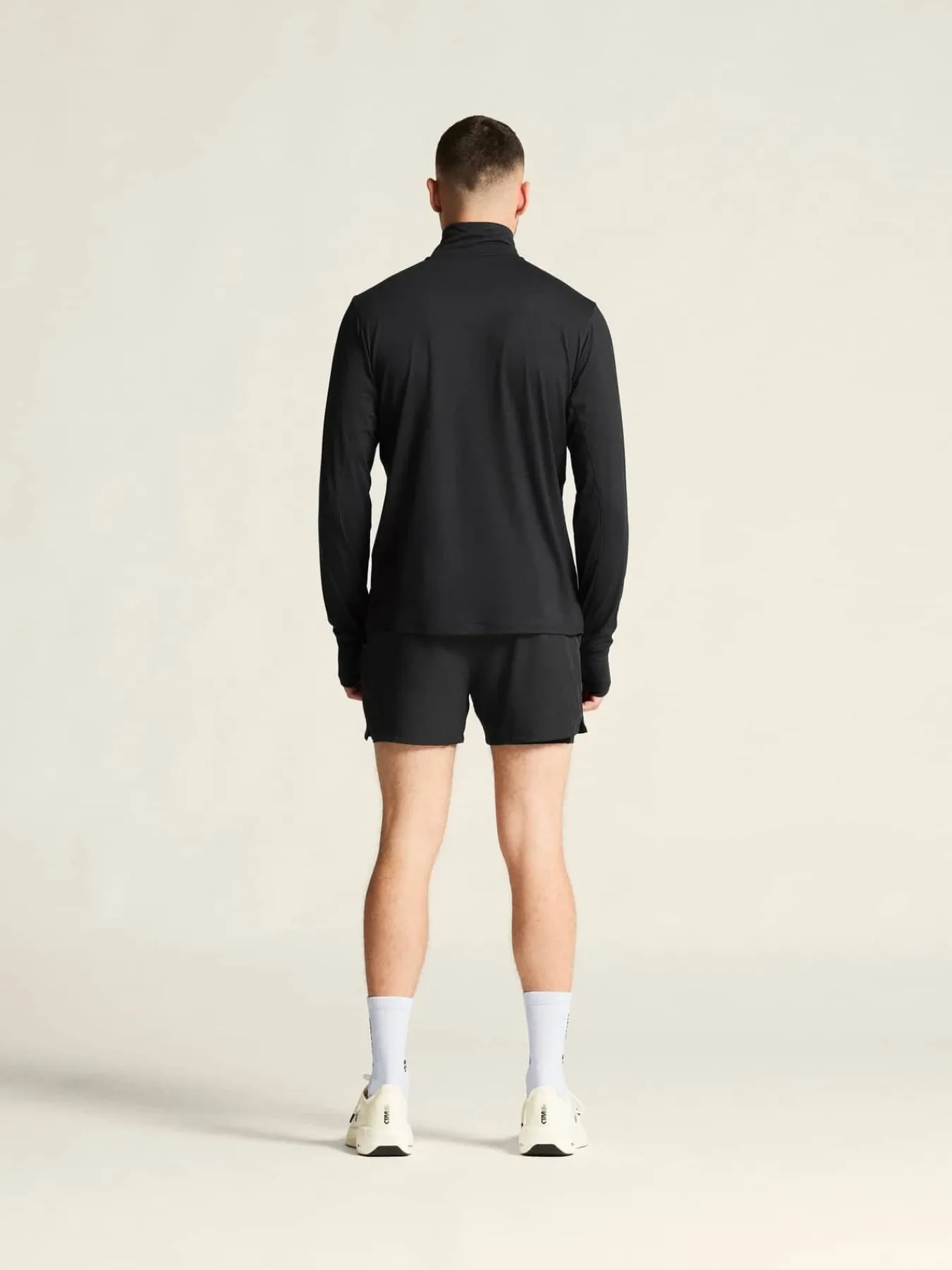 Craft Sportswear T-Shirts & Tröjor|Mellanlager^Flow HZ LS M Black/Melange