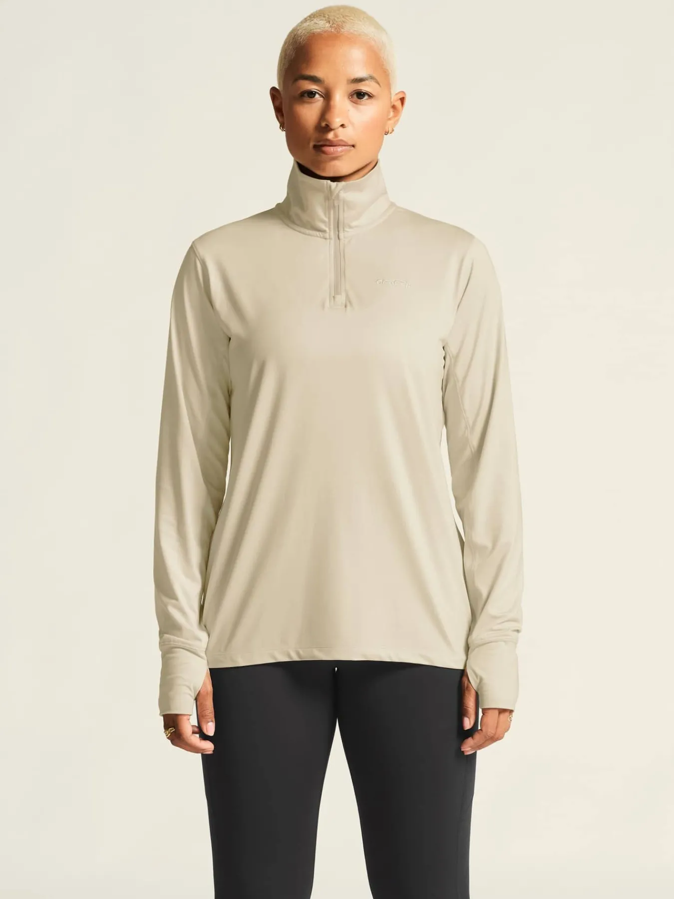 Craft Sportswear Träning^Flow HZ LS W Plaster/Melange