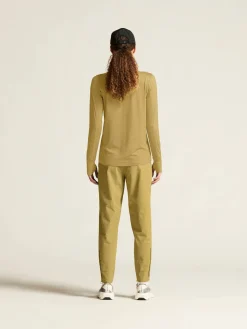 Craft Sportswear Träning^Flow HZ LS W Khaki Melange
