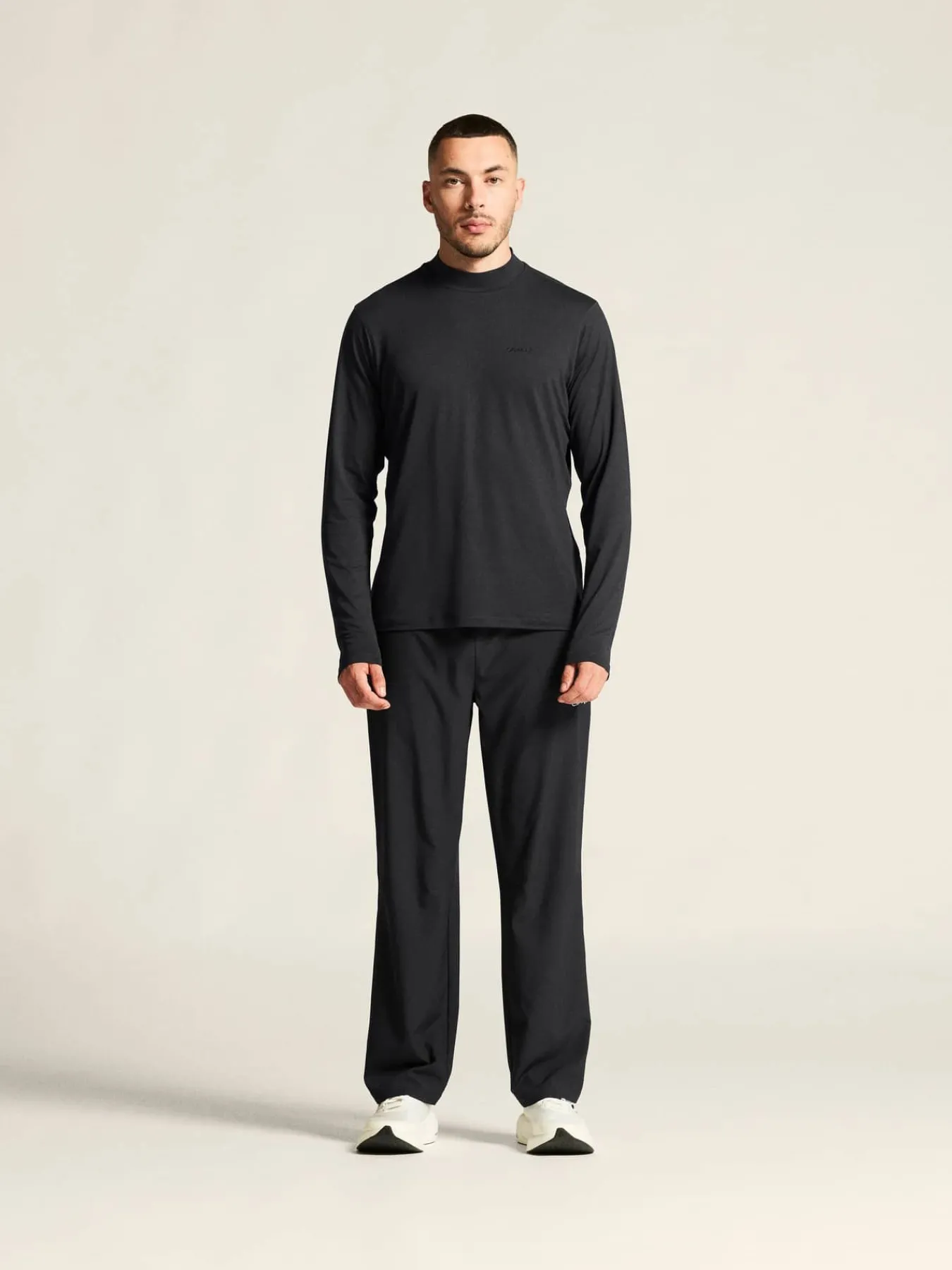 Craft Sportswear T-Shirts & Tröjor|Mellanlager^Flow MN LS M Black/Melange