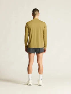 Craft Sportswear T-Shirts & Tröjor|Mellanlager^Flow MN LS M Khaki Melange