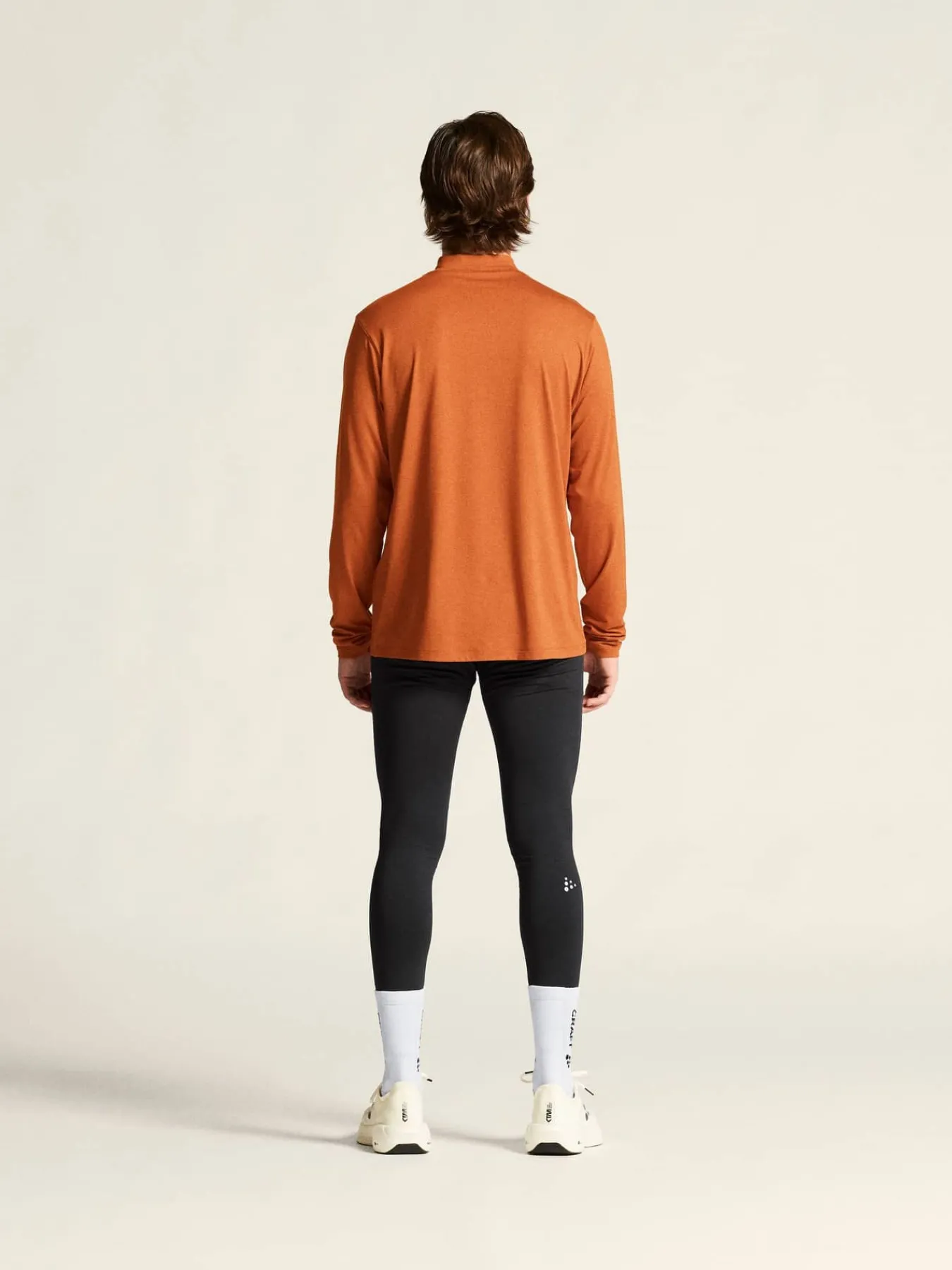 Craft Sportswear T-Shirts & Tröjor|Mellanlager^Flow MN LS M Buff/Melange