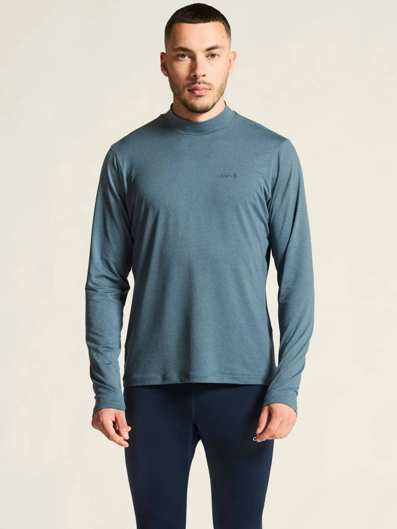 Craft Sportswear T-Shirts & Tröjor|Mellanlager^Flow MN LS M Real/Melange