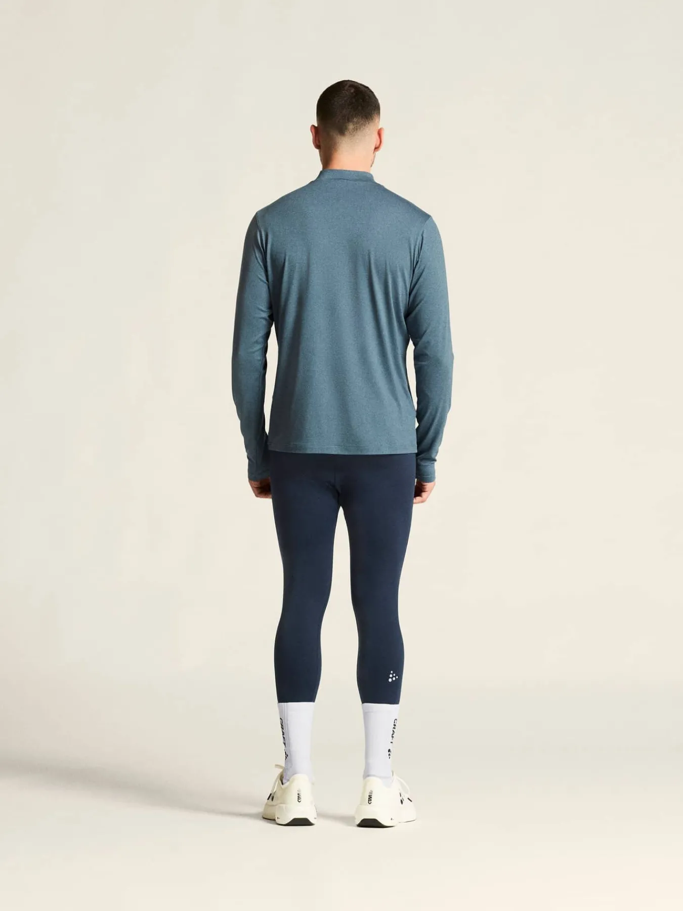 Craft Sportswear T-Shirts & Tröjor|Mellanlager^Flow MN LS M Real/Melange