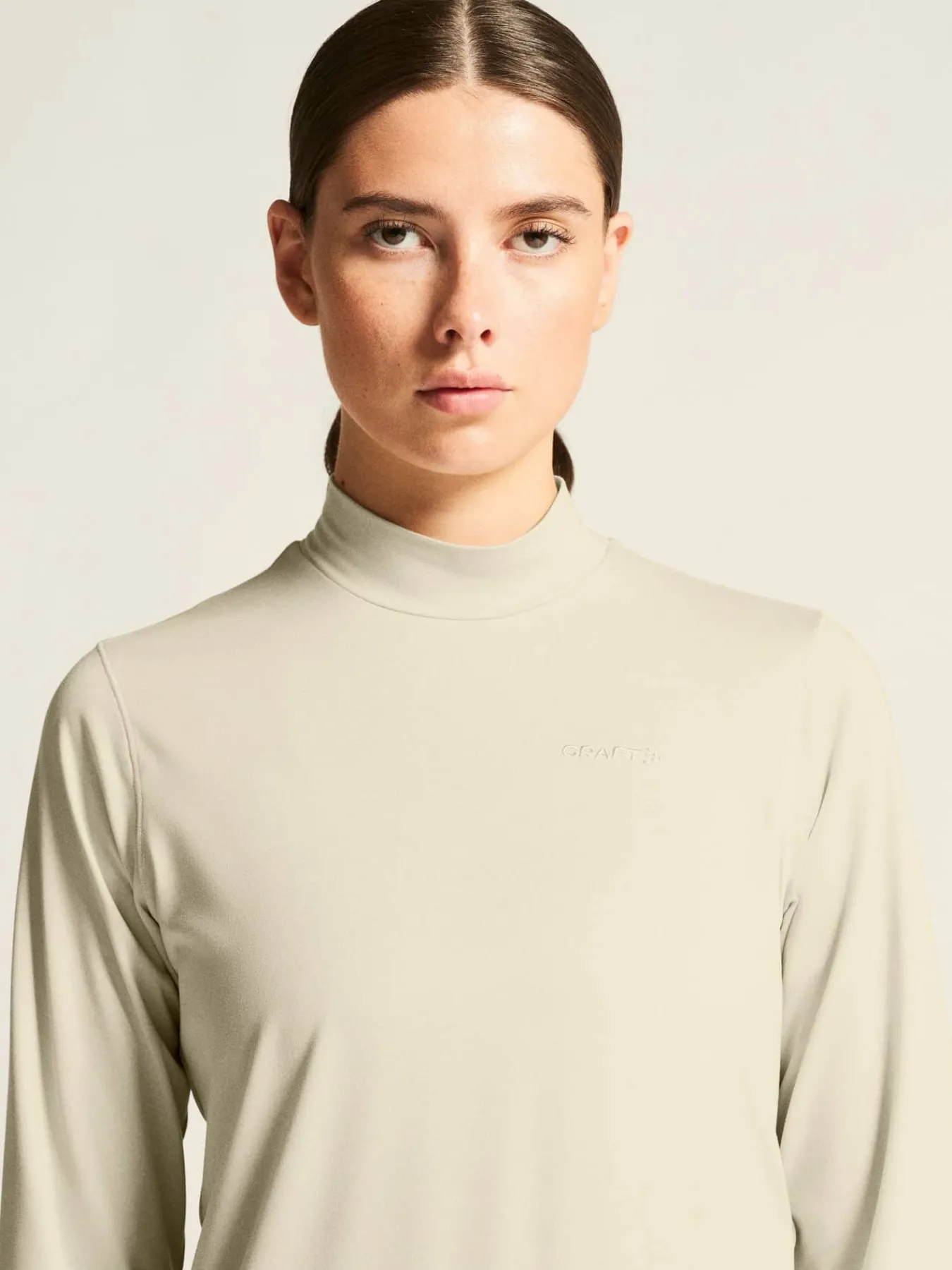 Craft Sportswear Träning^Flow MN LS W Plaster/Melange