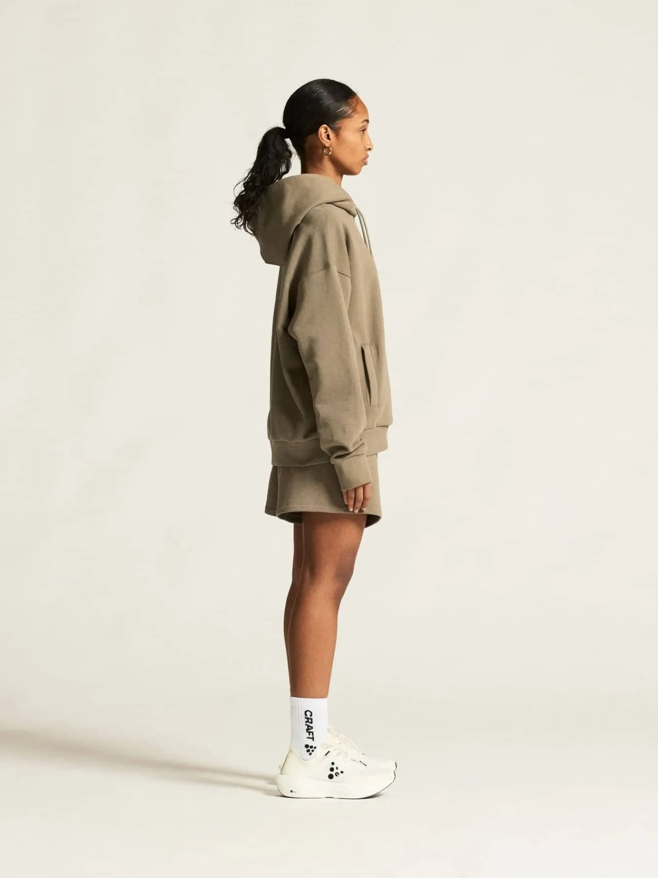 Craft Sportswear Hoodies & Sweatshirts^Frequent Hoodie W Taupe
