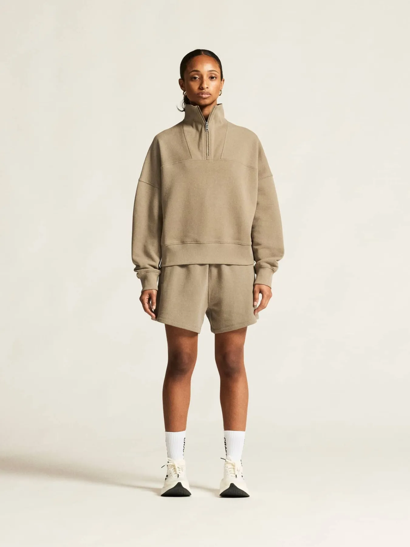 Craft Sportswear Hoodies & Sweatshirts^Frequent HZ Sweatshirt W Taupe