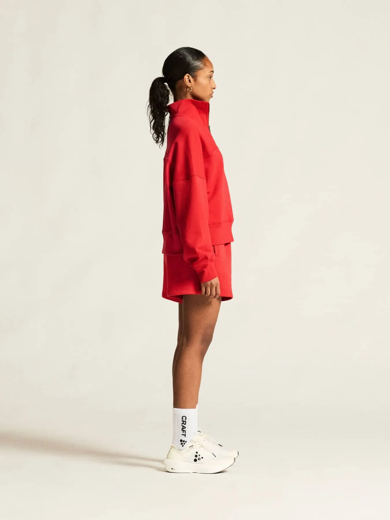Craft Sportswear Hoodies & Sweatshirts^Frequent HZ Sweatshirt W Poppy