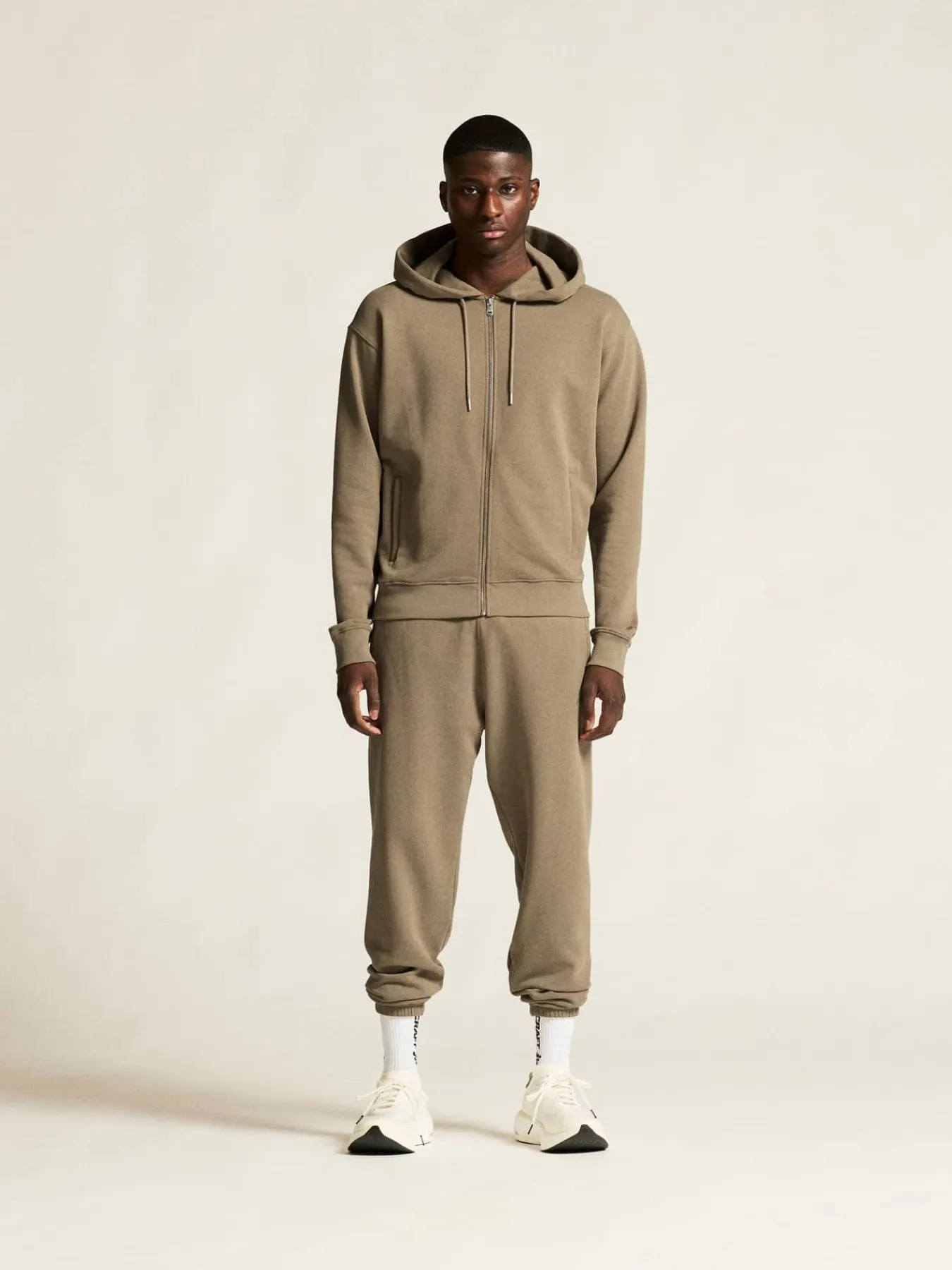 Craft Sportswear Byxor^Frequent Sweatpants M Taupe