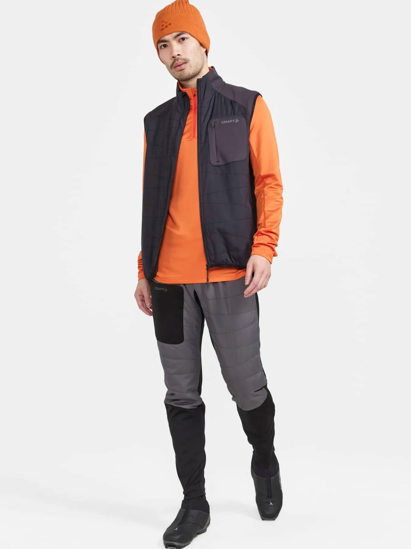 Craft Sportswear Mellanlager & Fleece|Mellanlager^Gain Midlayer M Chestnut