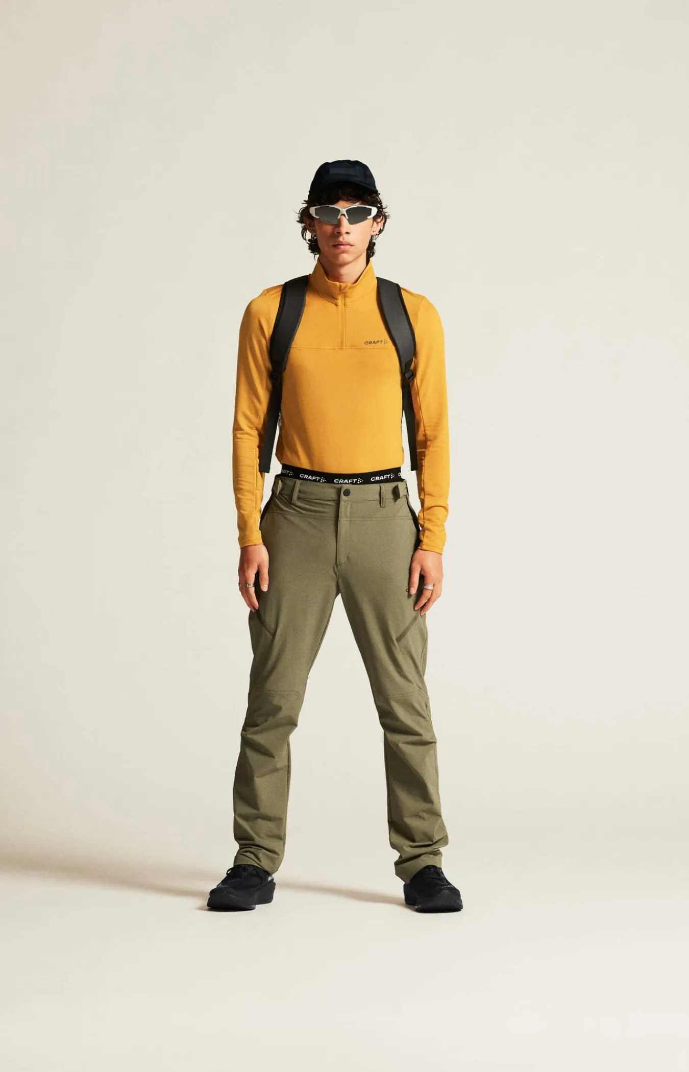 Craft Sportswear Mellanlager & Fleece|Mellanlager^Gain Midlayer M Turmeric