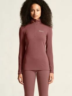 Craft Sportswear Mellanlager & Fleece|Mellanlager^Gain Midlayer W Rose Brown