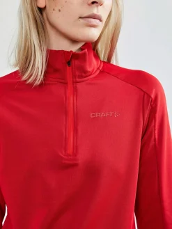 Craft Sportswear Mellanlager & Fleece|Mellanlager^Gain Midlayer W Bright Red
