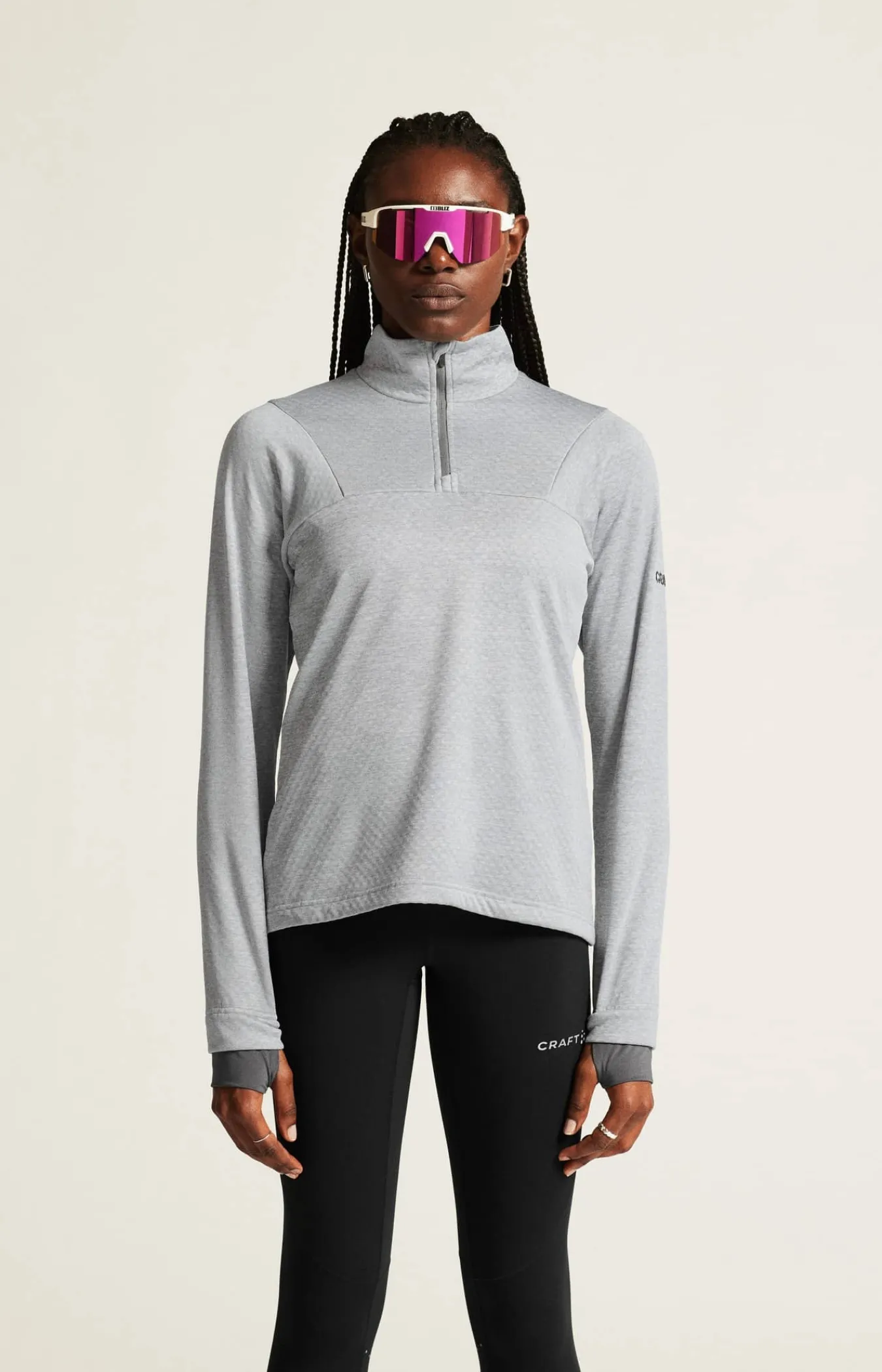 Craft Sportswear Mellanlager & Fleece|Mellanlager^Gain Thermal Midlayer W Grey melange