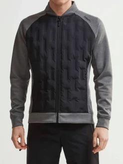 Craft Sportswear Jackor & Västar^Hybrid Jacket M DK GREY MELANGE-BLACK