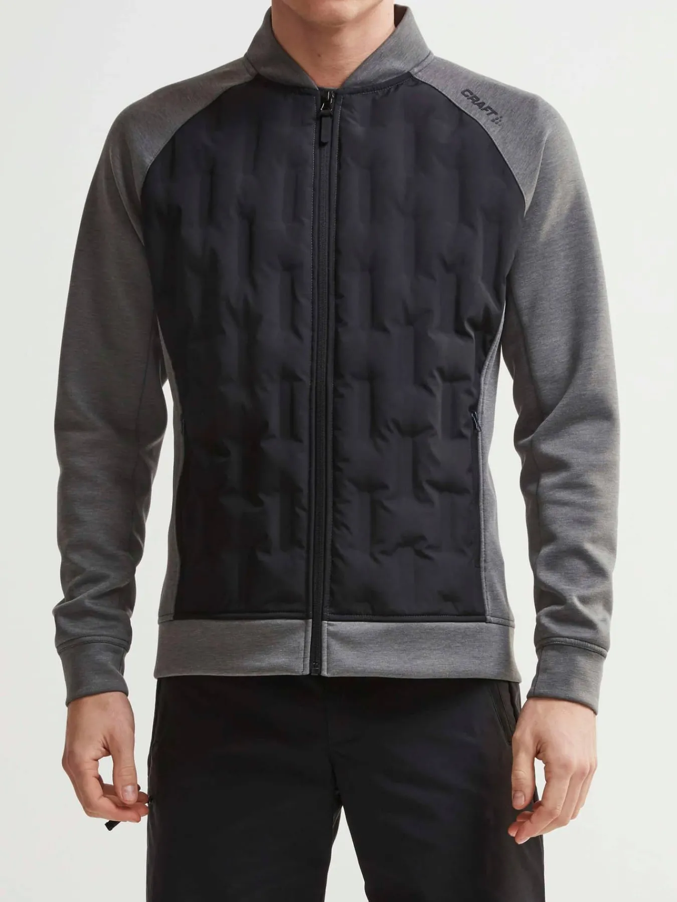 Craft Sportswear Jackor & Västar^Hybrid Jacket M DK GREY MELANGE-BLACK