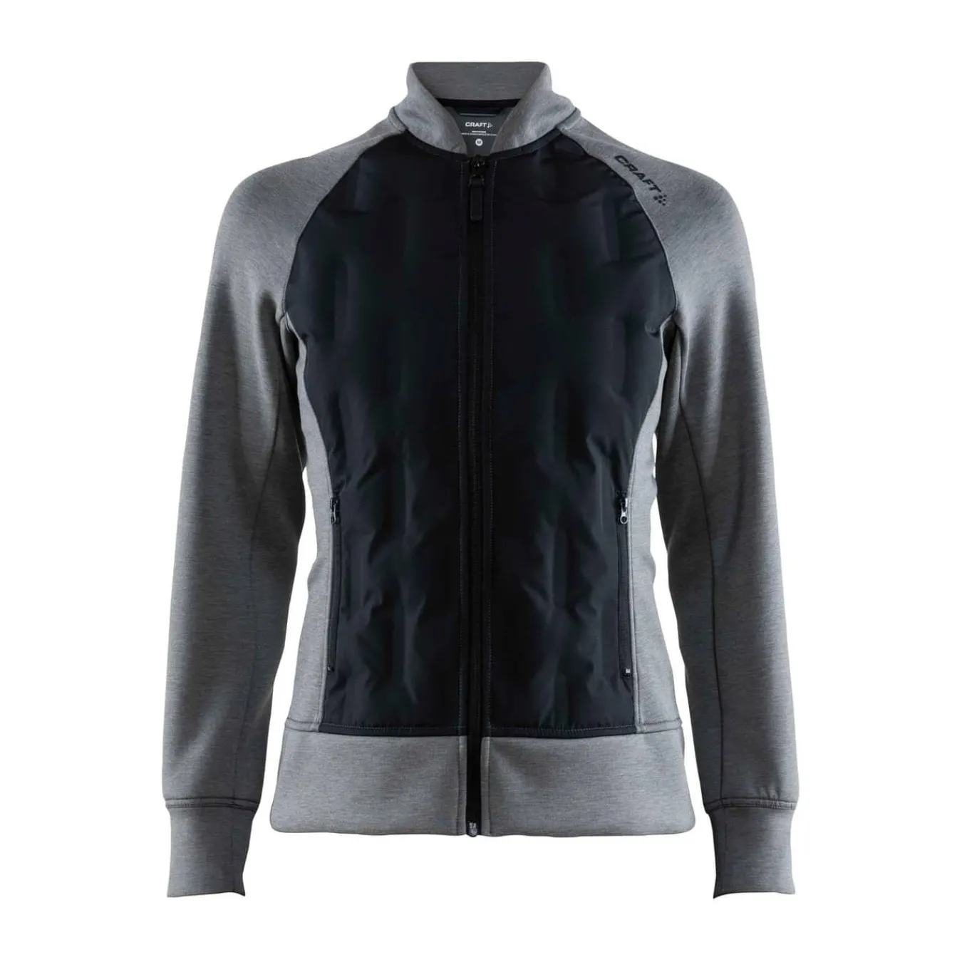 Craft Sportswear Jackor & Västar^Hybrid jacket W DK GREY MELANGE-BLACK
