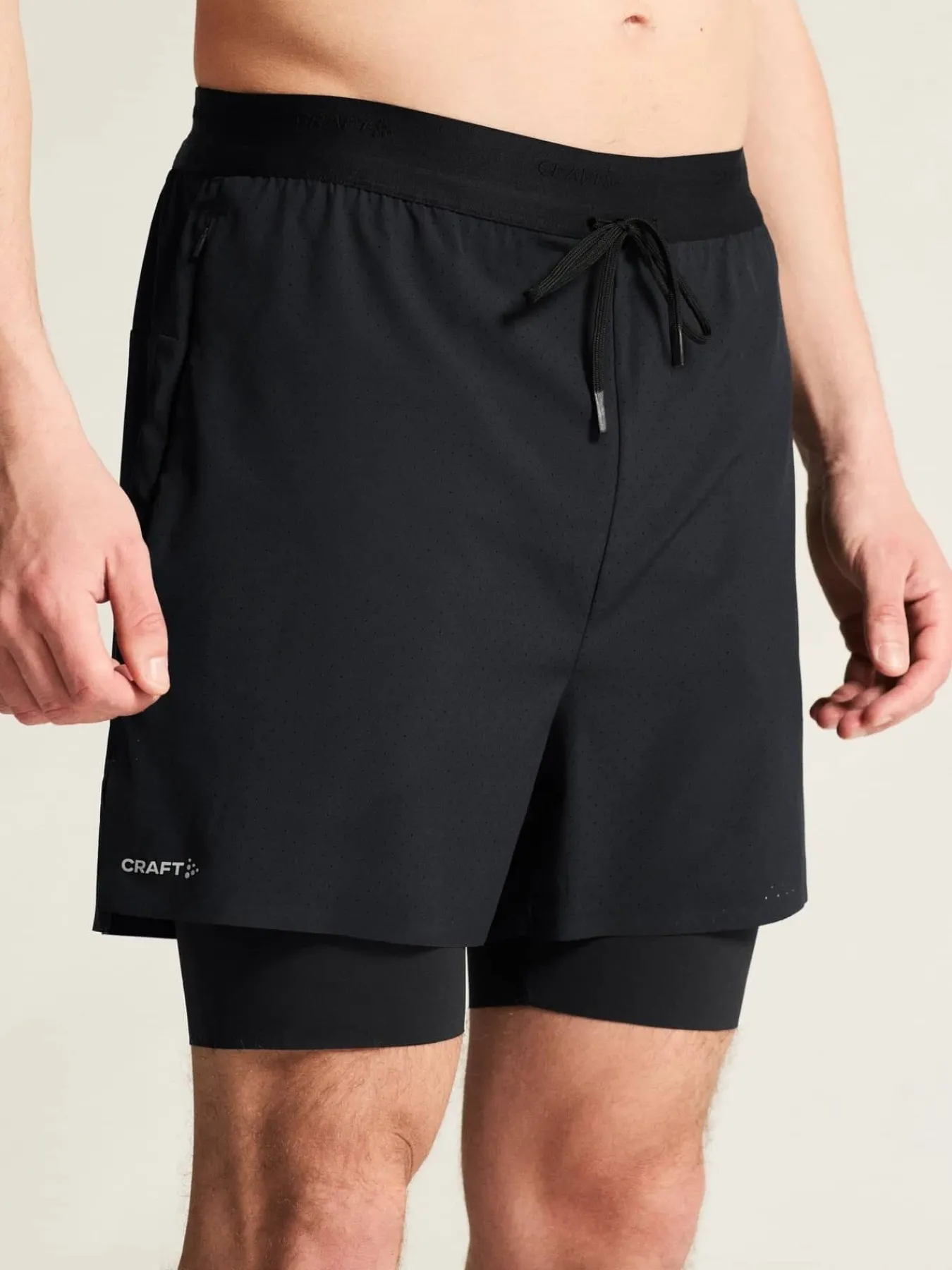 Craft Sportswear Shorts^Hypervent 2-in-1 Shorts M Black