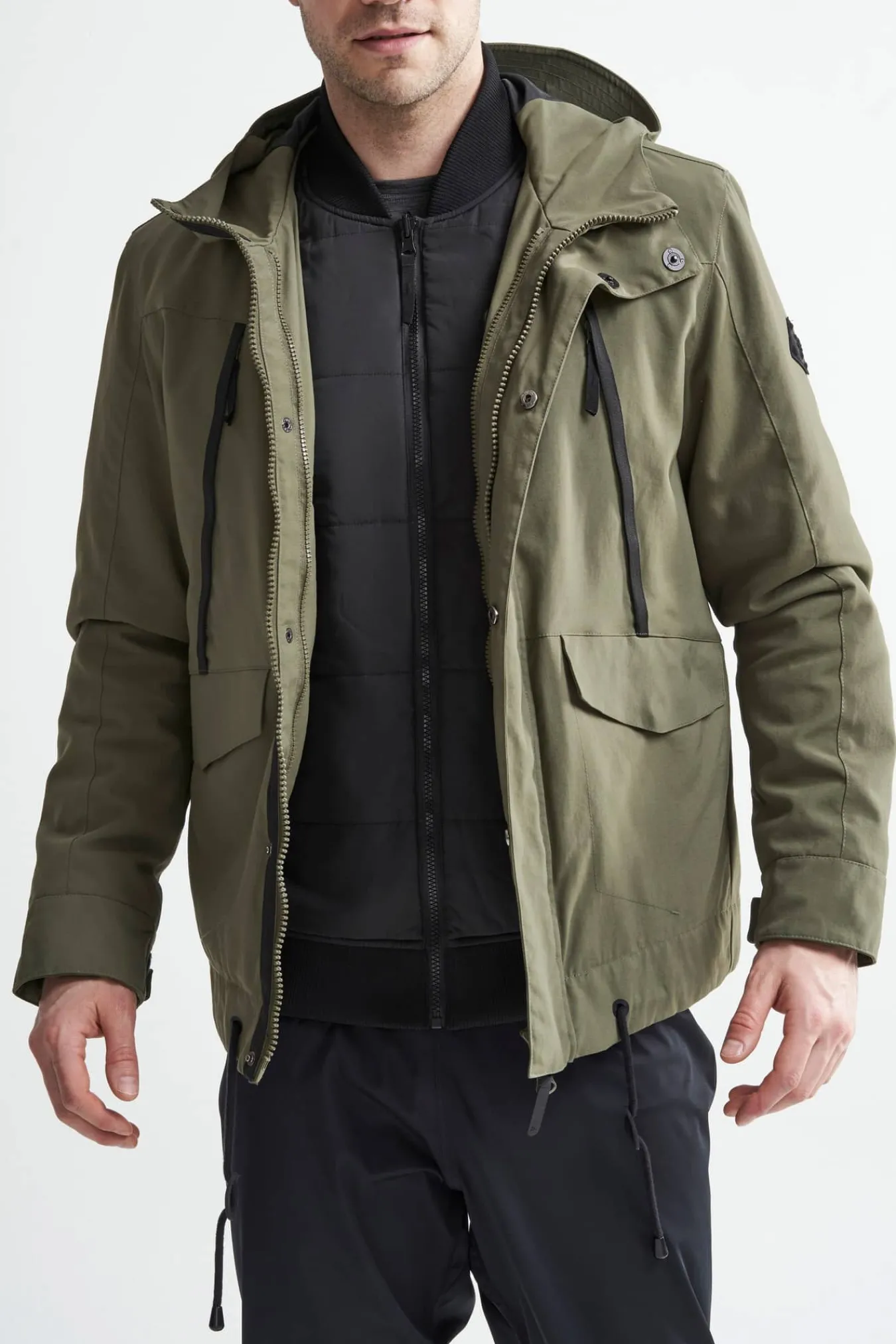 Craft Sportswear Jackor & Västar^3-in-1 jkt M Woods/Black