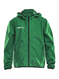 Craft Sportswear Jackor^Jacket Rain Jr Team Green