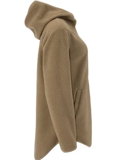 Craft Sportswear Mellanlager & Fleece|Mellanlager^Join Pile Fleece FZ Hood W Taupe