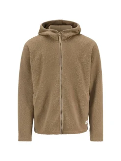 Craft Sportswear Mellanlager^Join Pile Fleece FZ Hood M Taupe