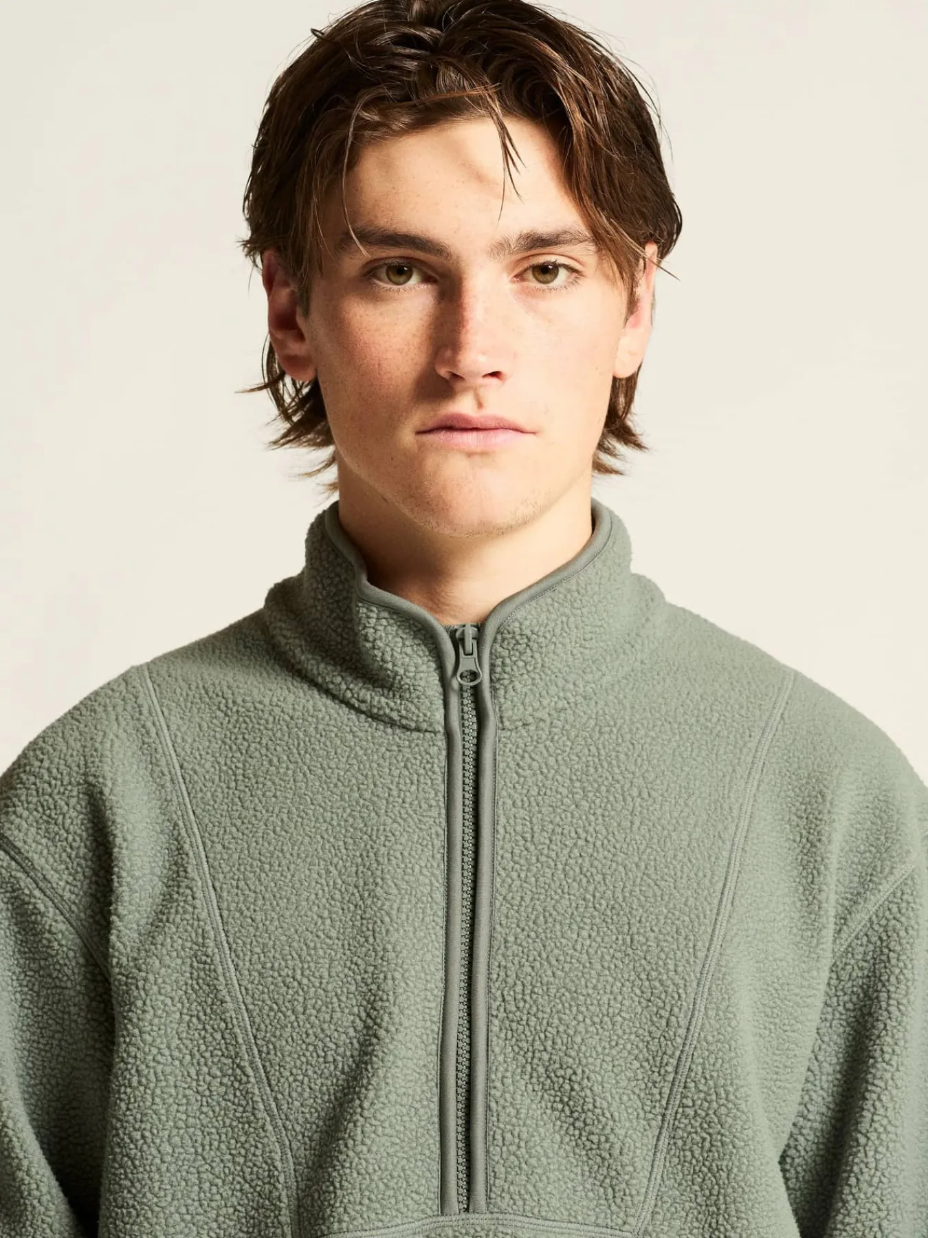 Craft Sportswear Mellanlager^Join Pile Fleece HZ M Leaf