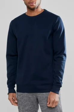 Craft Sportswear Hoodies & Sweatshirts^Leisure crewneck M Dark Navy