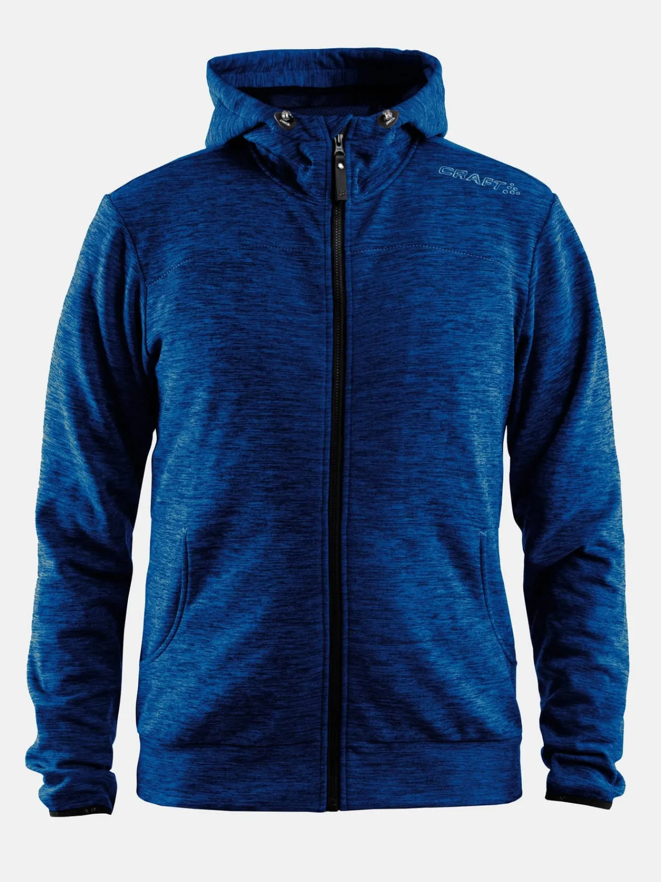 Craft Sportswear Hoodies & Sweatshirts^Leisure Full Zip Hood M Deep Melange