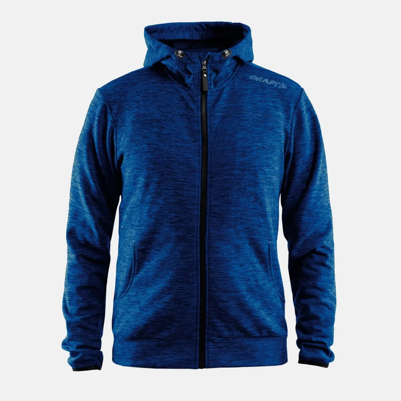 Craft Sportswear Hoodies & Sweatshirts^Leisure Full Zip Hood M Deep Melange