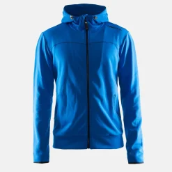 Craft Sportswear Hoodies & Sweatshirts^Leisure Full Zip Hood M Sweden Blue