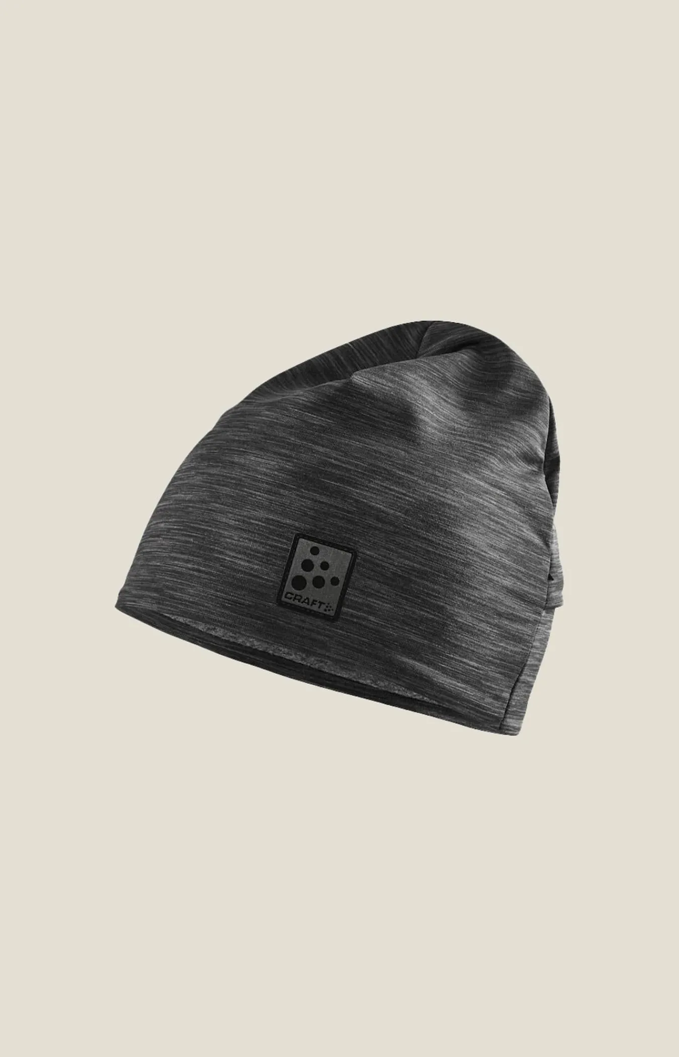 Craft Sportswear Kepsar & Mössor|Längdskidor^Microfleece ponytail Hat Black Melange