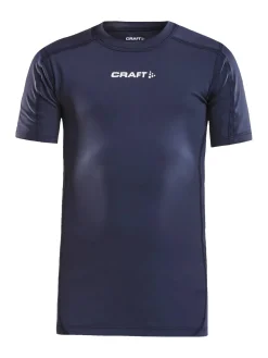 Craft Sportswear T-Shirt^Pro Control Compression Tee Jr Navy