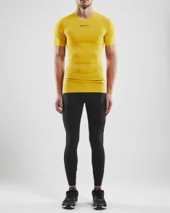 Craft Sportswear Padel|Teamwear^Pro Control Compression Tee Sweden Yellow