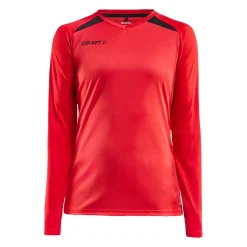 Craft Sportswear Padel|Teamwear^PRO Control Impact Ls Tee W Bright Red/Black