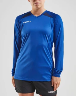 Craft Sportswear Padel|Teamwear^PRO Control Impact Ls Tee W Club Cobolt/Navy