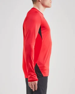 Craft Sportswear T-Shirts & Tröjor|Padel^PRO Control Impact Ls Tee M Bright Red/Black