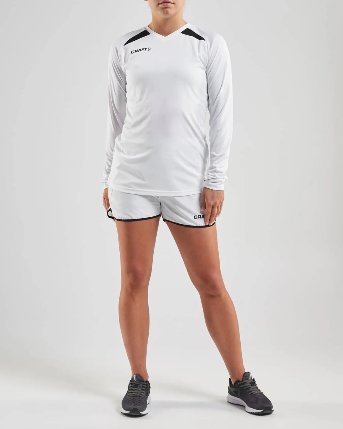 Craft Sportswear Padel|Teamwear^PRO Control Impact Ls Tee W White/Black