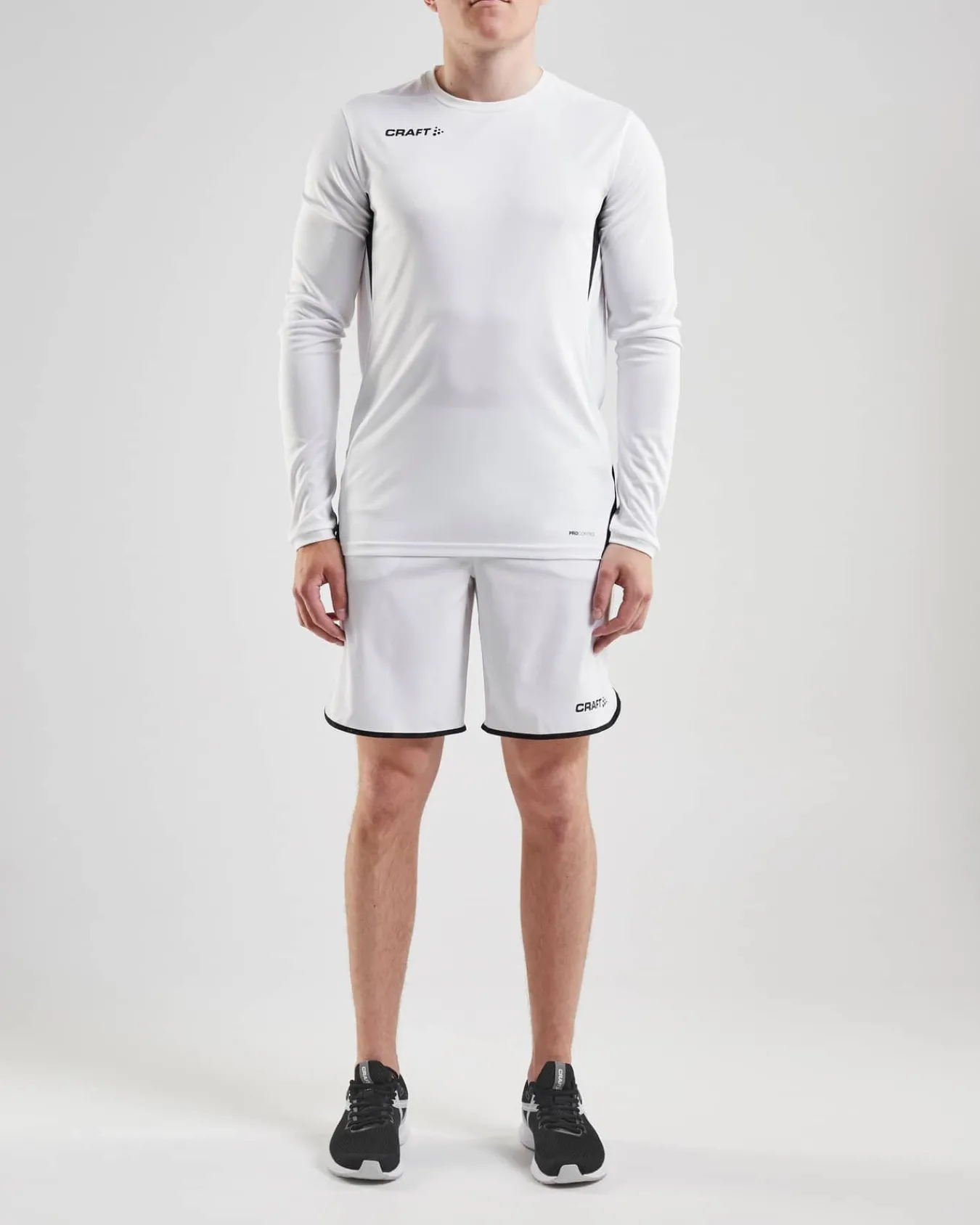 Craft Sportswear T-Shirts & Tröjor|Padel^PRO Control Impact Ls Tee M White/Black