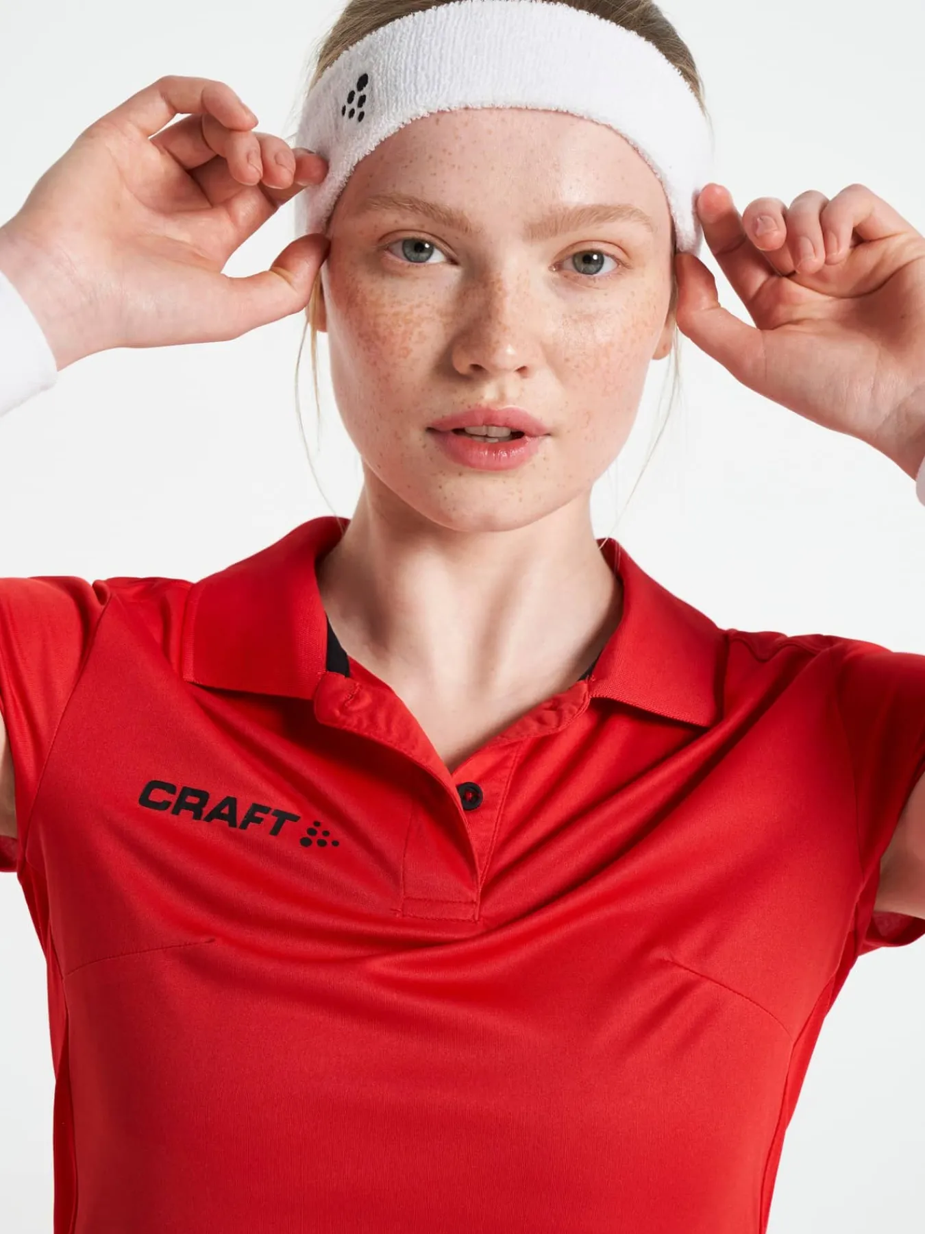 Craft Sportswear Padel|Teamwear^PRO Control Impact Polo W Bright Red/Black
