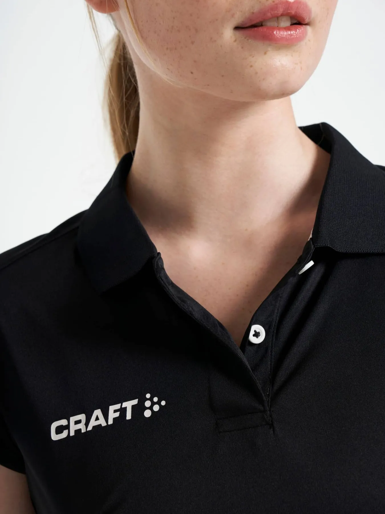 Craft Sportswear Padel|Teamwear^PRO Control Impact Polo W Black-White